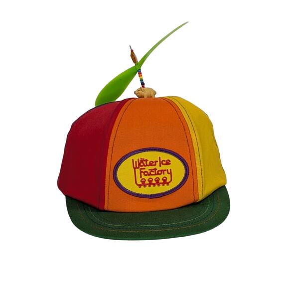 Vintage Water Ice Factory INTERSTELLAR PROPELLER HAT Pig Rainbow Small Cap - Picture 1 of 7